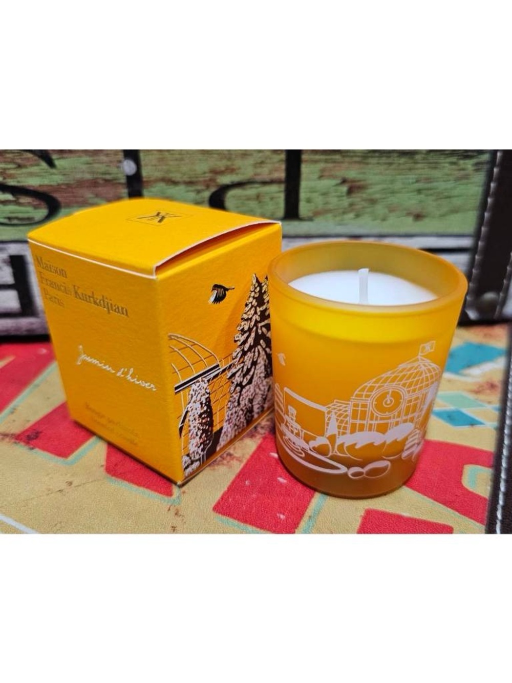 MFK Jasmin d’Hiver Holiday Jasmine Winter Mini Candle